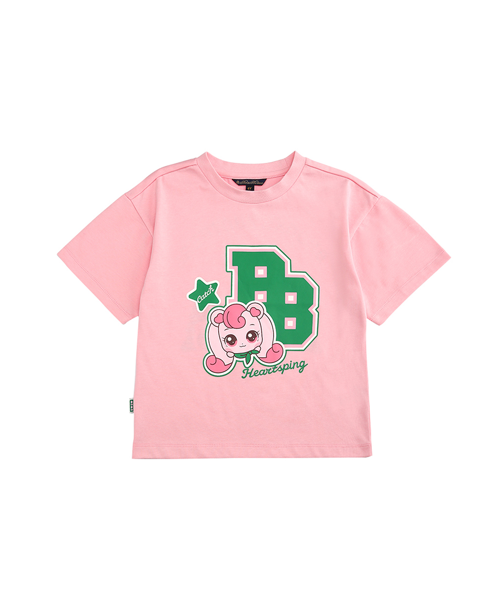 [Catch! Teenieping] BB 빅 로고 티셔츠 (핑크)