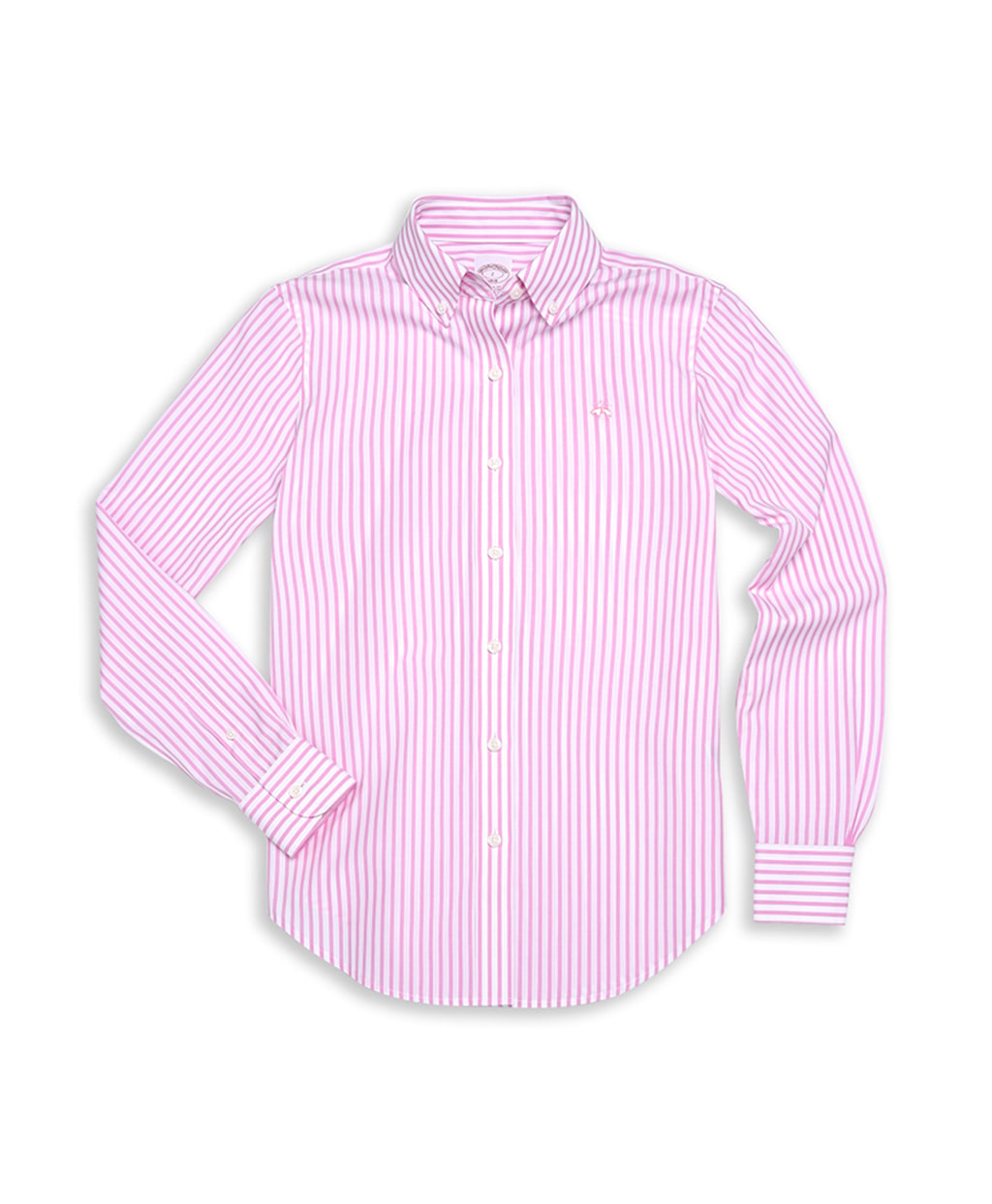 [여성] 수피마 코튼 스트라이프 셔츠 (핑크)